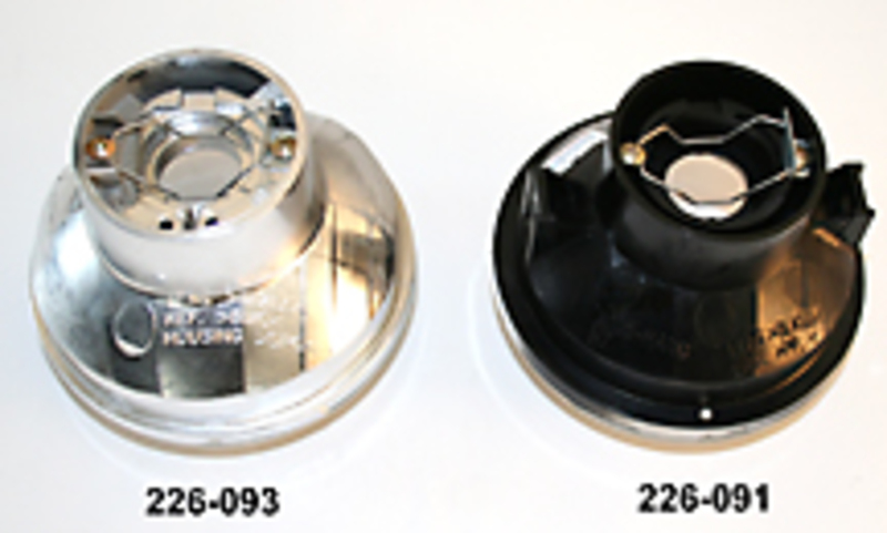 HIGHSIDER smart 90mm (3-1/2") Scheinwerfereinsatz Abblendlicht, Für H 7 Glühlampe, Klarglas, E-geprüft (1Stck)