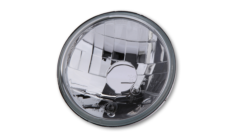 HIGHSIDER smart 5 3/4 Zoll Einsatz H4 Klarglas, Mit Standlicht, E-geprüft (1Stck)