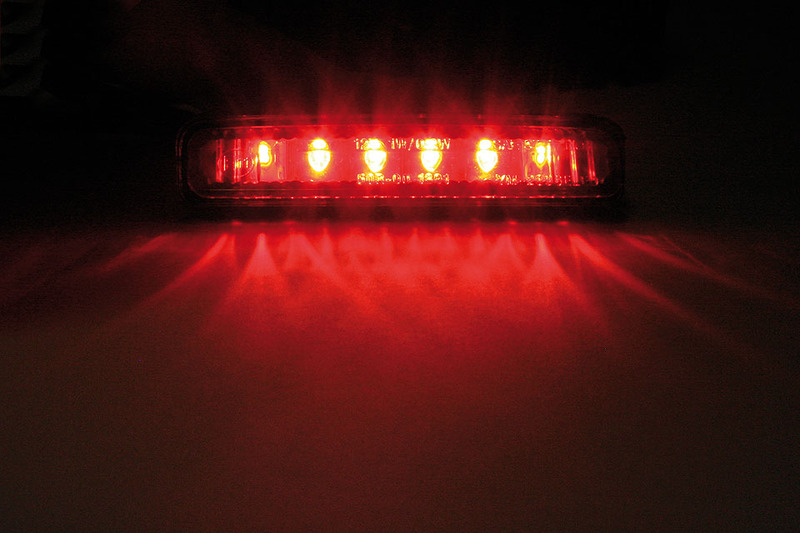 HIGHSIDER smart Mini LED Rücklicht Schwarz E-geprüft (1Stck)