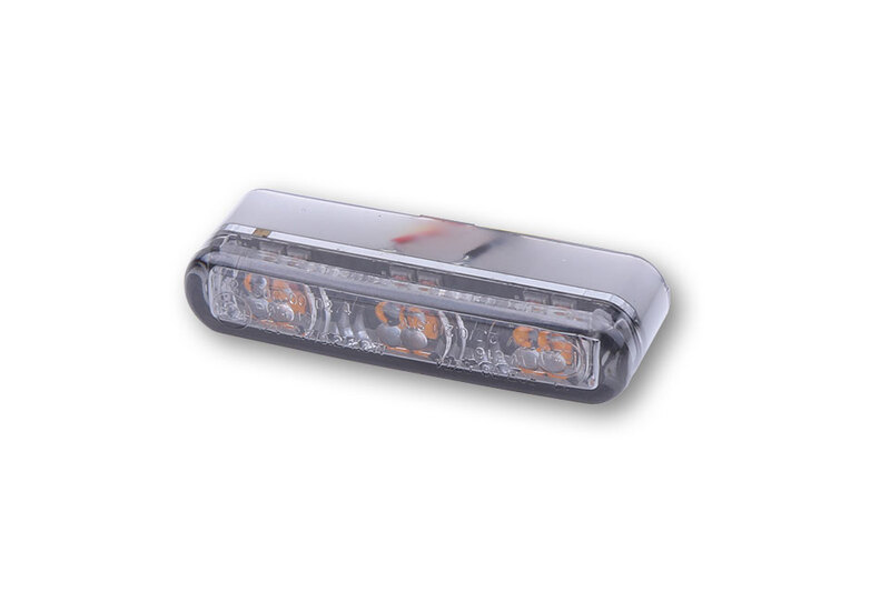 HIGHSIDER smart Shorty 2 Pro Modul Rück-, Bremslicht, Blinker Getönt 3in1, E-Geprüft (Paar)