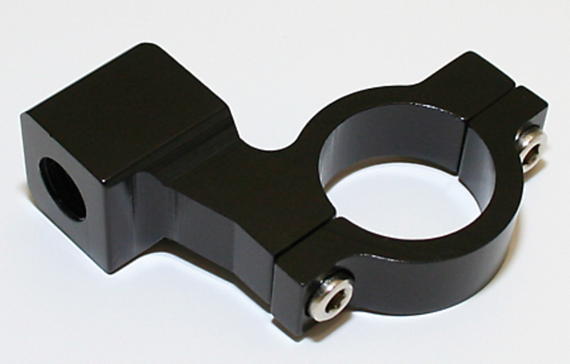 HIGHSIDER smart Spiegelklemme Schwarz Mit Rechtsgewinde Für CNC, Für 7/8 Zoll Lenker