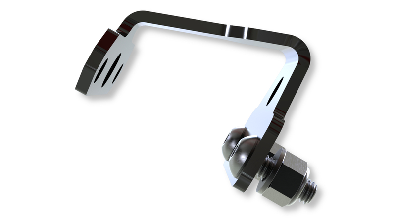 HIGHSIDER pro Kennzeichenhalter Schwarz XL (1Stck)