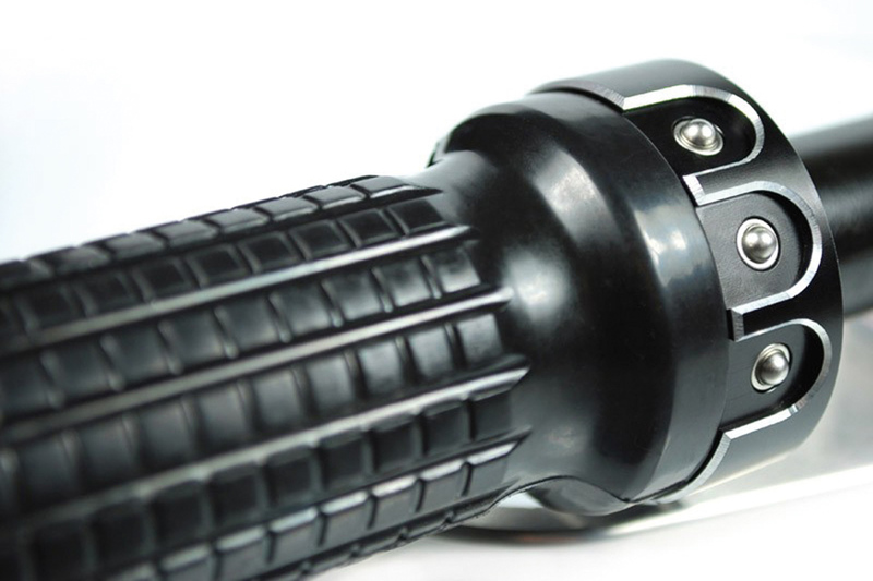 MOTOGADGET mo.Switch Mini Tasterarmatur, 22mm Schwarz/Silber