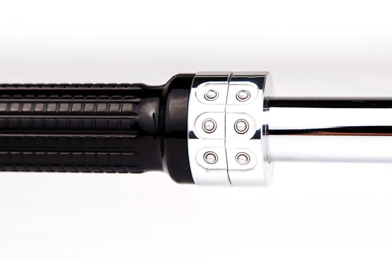 MOTOGADGET mo.Switch Mini Tasterarmatur, 1 Zoll Silber