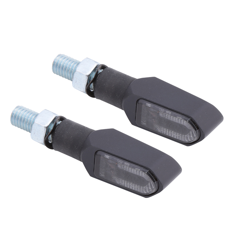 SHIN YO Fineline LED Blinker Schwarz/Getönt E-Geprüft (Paar)