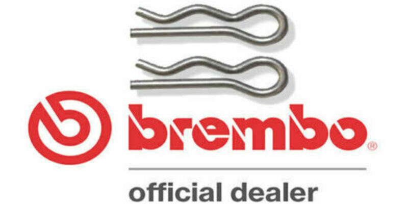BREMBO UPGRADE Packung mit 20 Clips für Bremsbelagbolzen