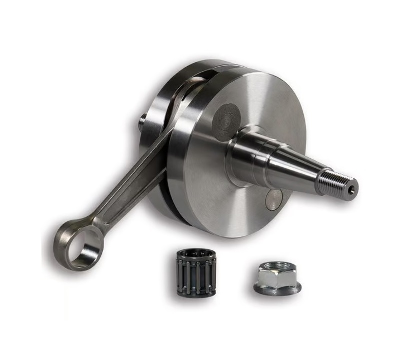 MALOSSI-Kurbelwelle mit Stift ø 15, Stange 105, Hub 51 mm und Kegel ø 20 für Motoren mit Reedventil