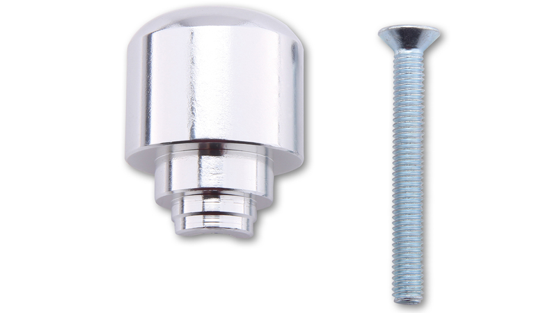 HIGHSIDER smart Lenkergewichte für Original-passend für Honda-Lenker, verchromt