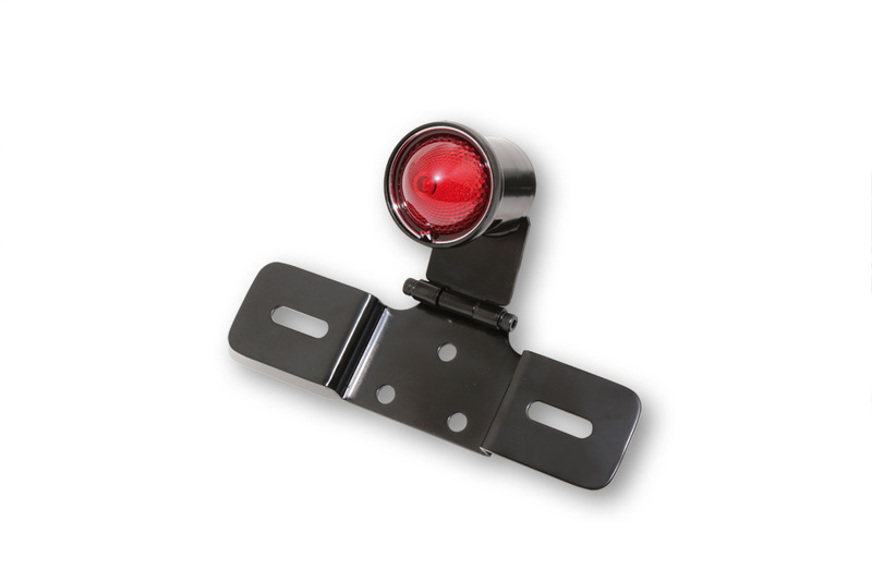HIGHSIDER smart OLD SCHOOL TYP 6 LED-Rücklicht mit verstellbarem Kennzeichenhalter