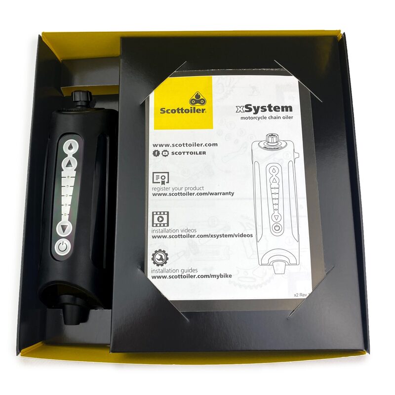 SCOTTOILER XSystem 3.0 + 250 ml Standard Blue (0-30°C)
