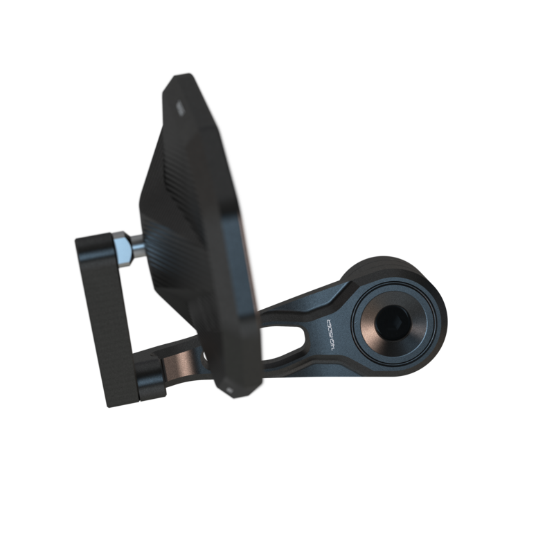 HIGHSIDER pro Victory-X Force-Evo Lenkerendenspiegel Schwarz (1Stck.)