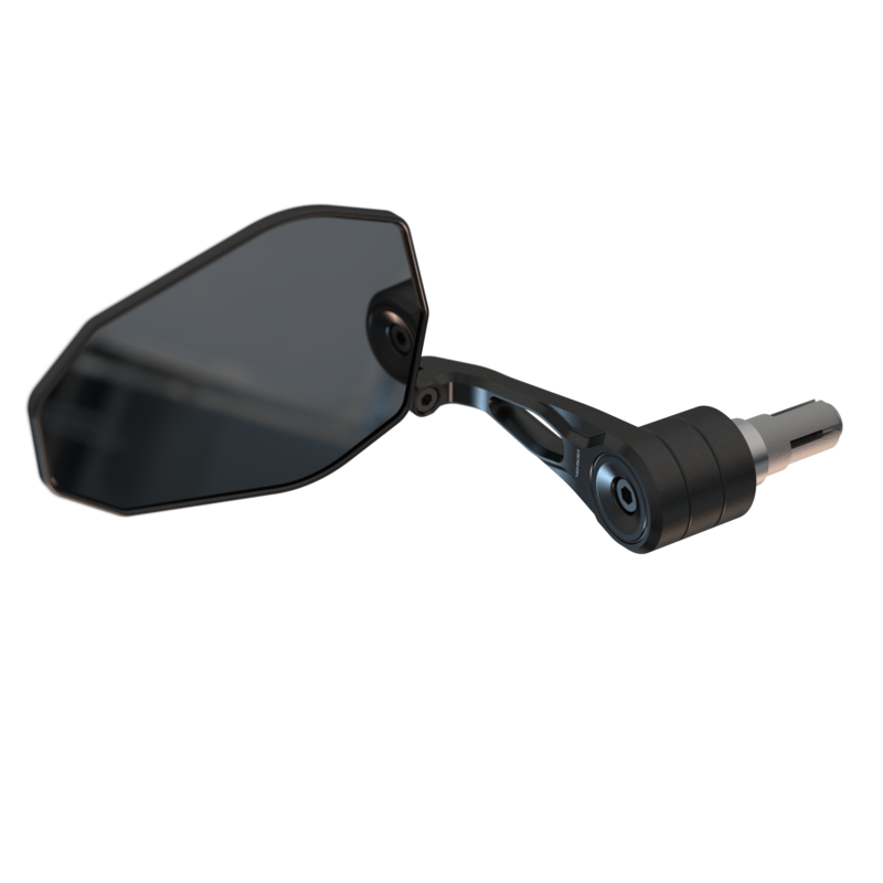 HIGHSIDER pro Victory-X Force-Evo Lenkerendenspiegel Schwarz (1Stck.)
