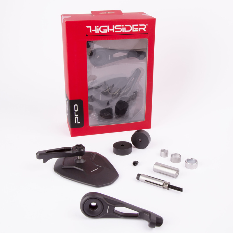 HIGHSIDER pro Ventura-RS Force-Evo Lenkerendenspiegel Schwarz (1Stck.)