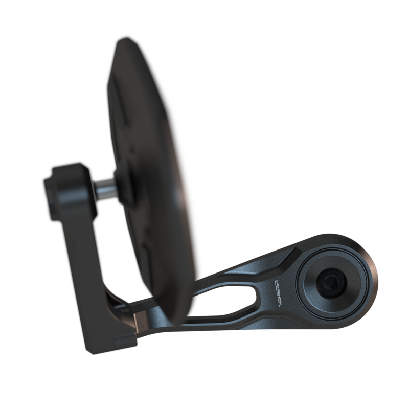 HIGHSIDER pro Ventura-RS Force-Evo Lenkerendenspiegel Schwarz (1Stck.)