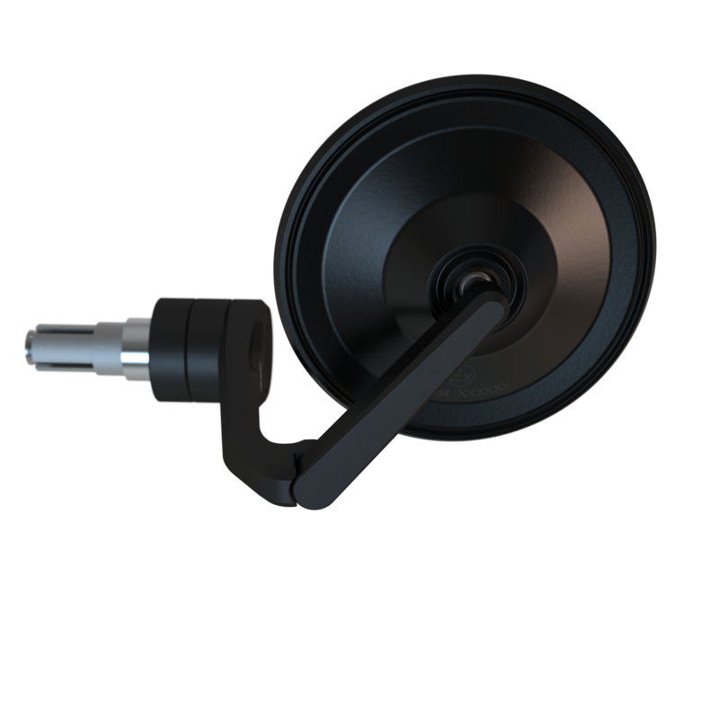 HIGHSIDER smart Circula-S Force-Evo Lenkerendenspiegel Schwarz (1Stck.)