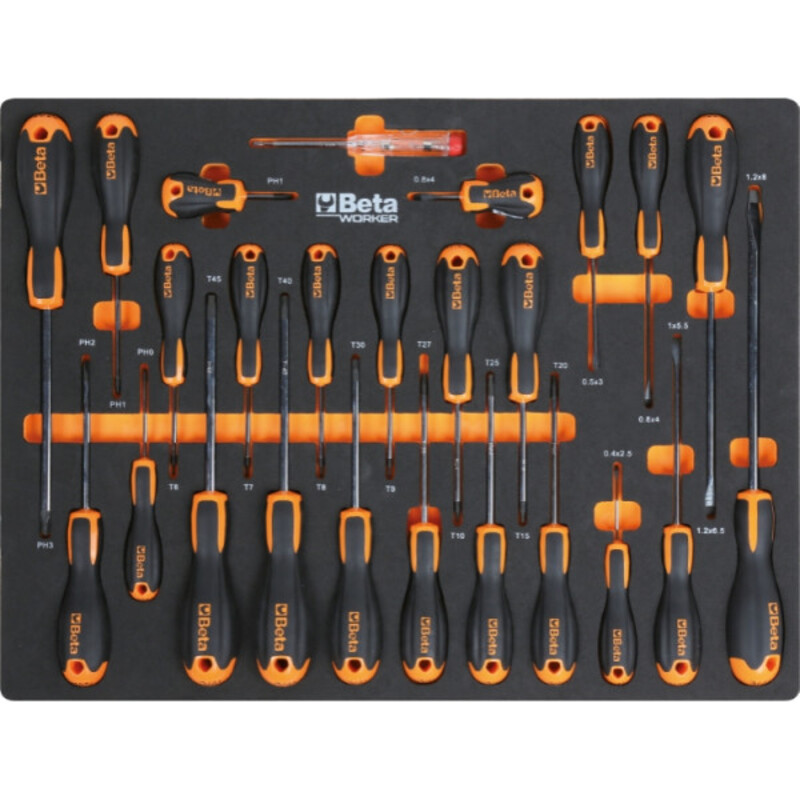 BETA TOOLS C45PRO 2.0 W Werkstatteinrichtung mit 268 Beta Worker Universalwerkzeugen