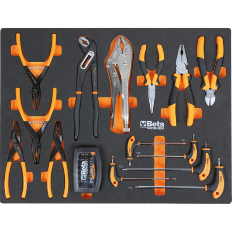 BETA TOOLS C45PRO 2.0 W Werkstatteinrichtung mit 268 Beta Worker Universalwerkzeugen
