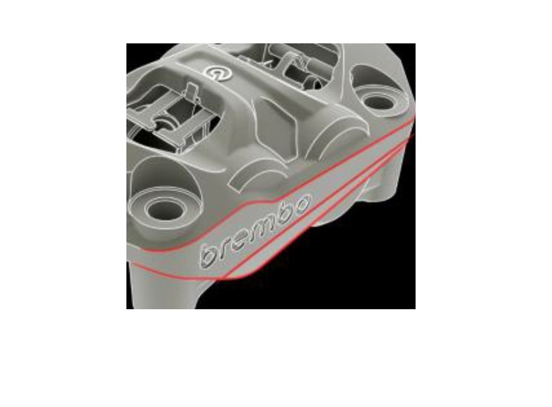 BREMBO Hypure Bremssattel links