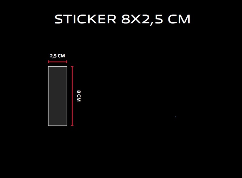 BREMBO Sticker 8x2,5cm