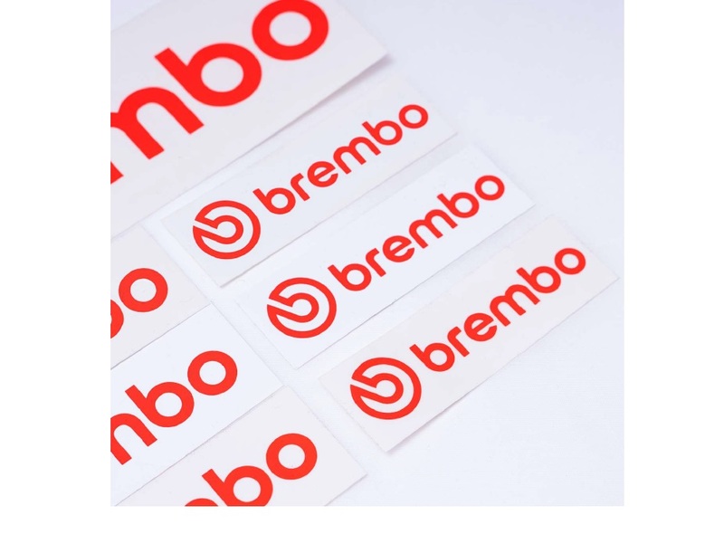 BREMBO Sticker 8x2,5cm