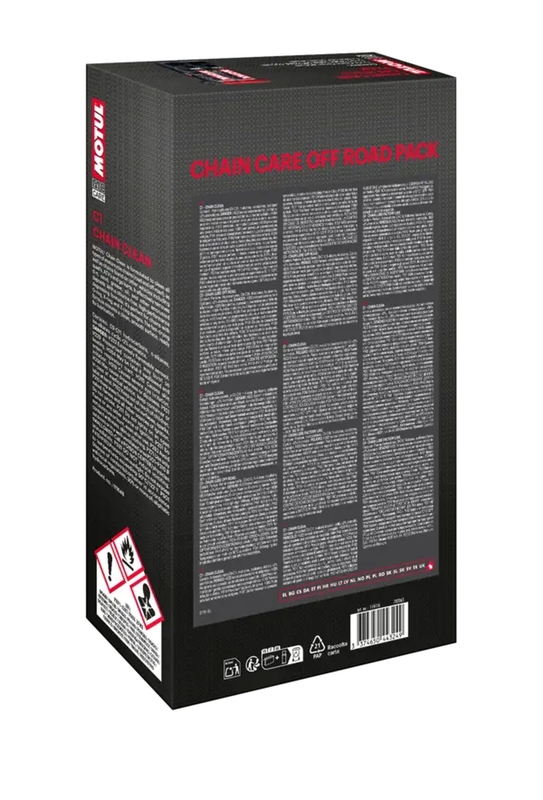 MOTUL Off Road-Kettenpflegeset (C1+C3+Bürste) – 6 Sets