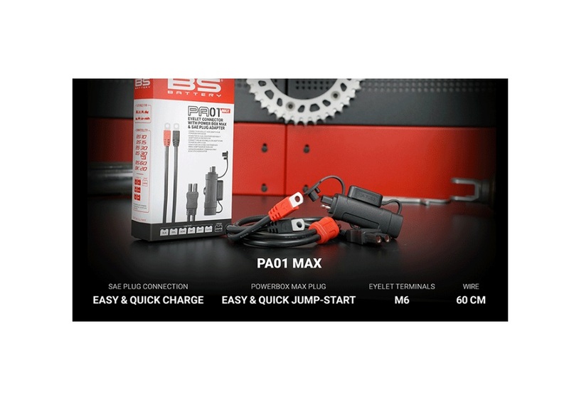 BS BATTERY Verbindungsstecker PA01 MAX