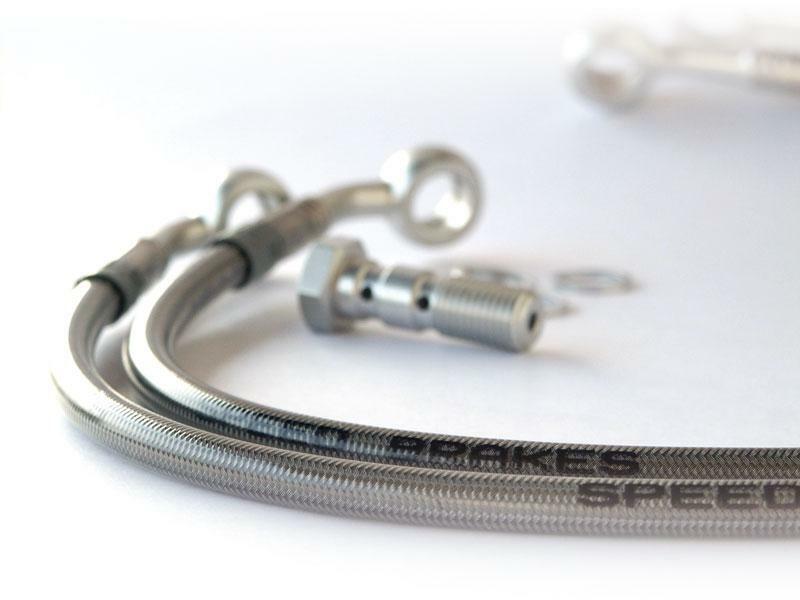 SPEEDBRAKES Aviation Bremsleitung Edelstahl/Alu Banjo
