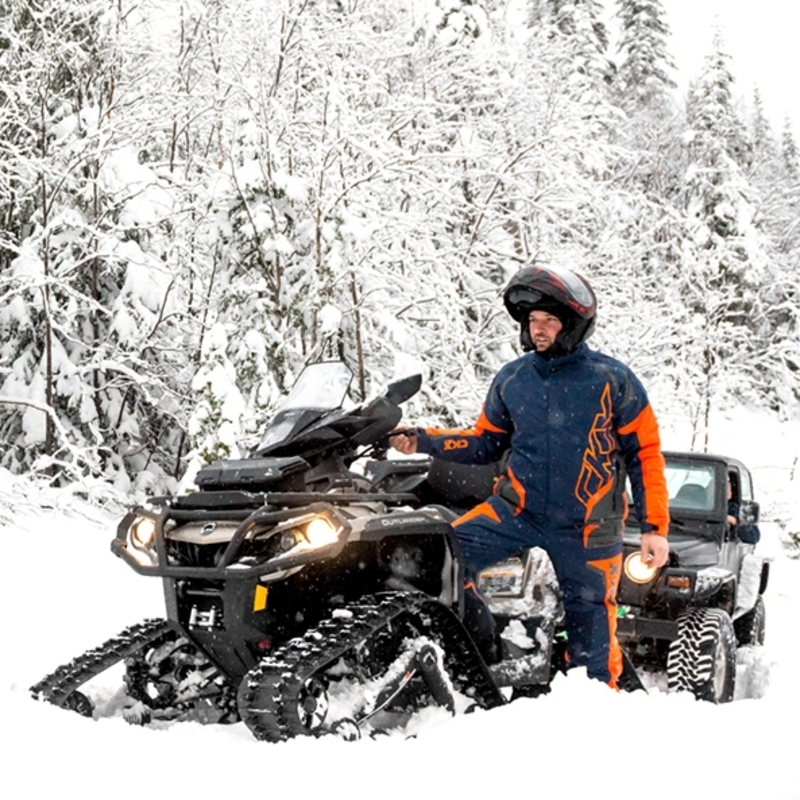 KIMPEX Commander WSS4 Raupensystem Arctic Cat