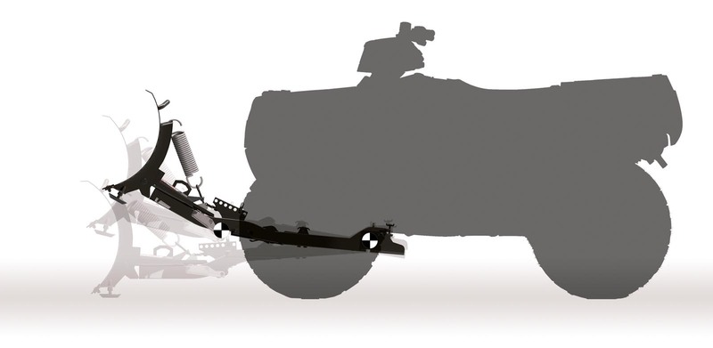 KIMPEX Schneepflug-Kit CLICKnGo 2 - 137 cm passend für Can-Am