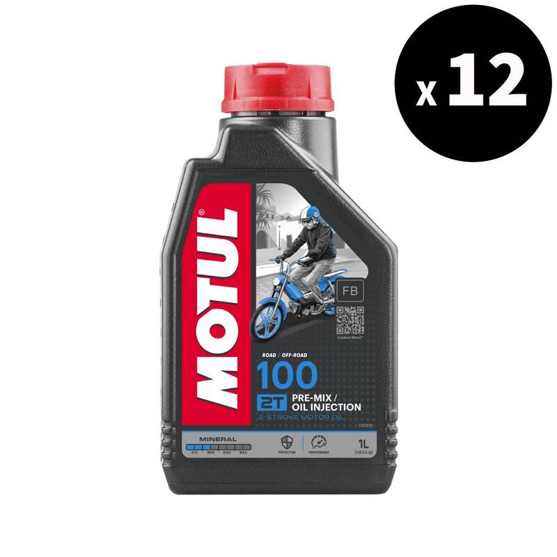 MOTUL 100 2T Motomix Motoröl - 1 L x12