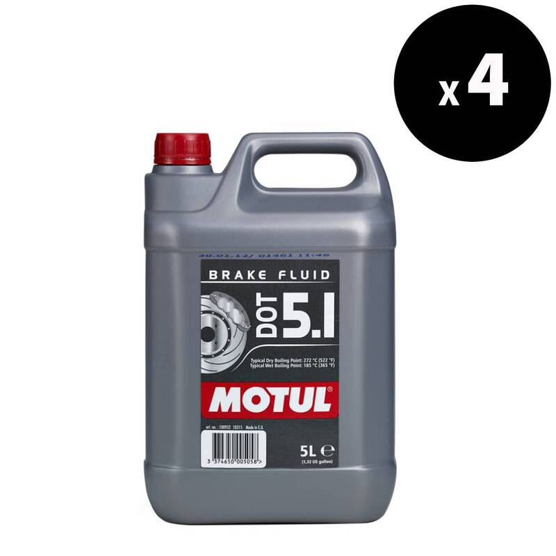 MOTUL DOT 5.1 Bremsflüssigkeit - 5L x4