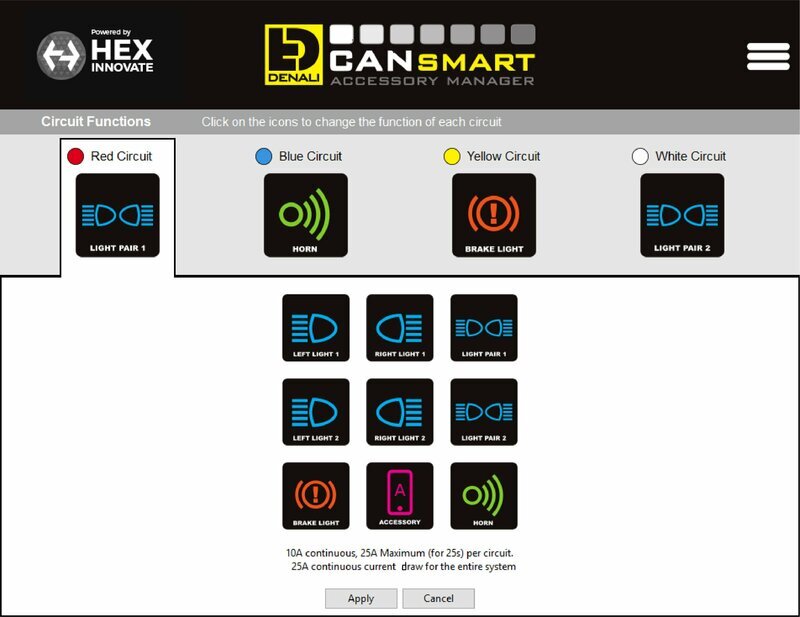 DENALI CANsmart™ Kit D3 Nebellicht