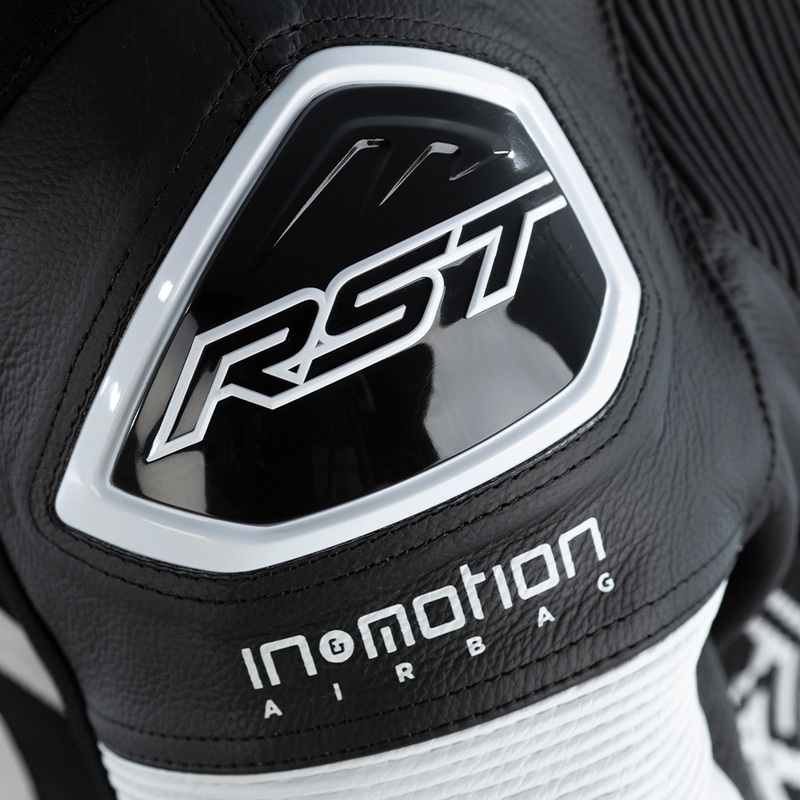 RST Pro Series Airbag Lederkombi - Weiß Größe XL
