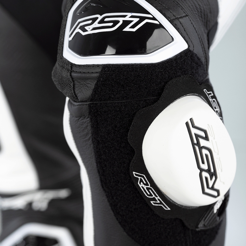 RST Pro Series Airbag Lederkombi - Weiß Größe XL