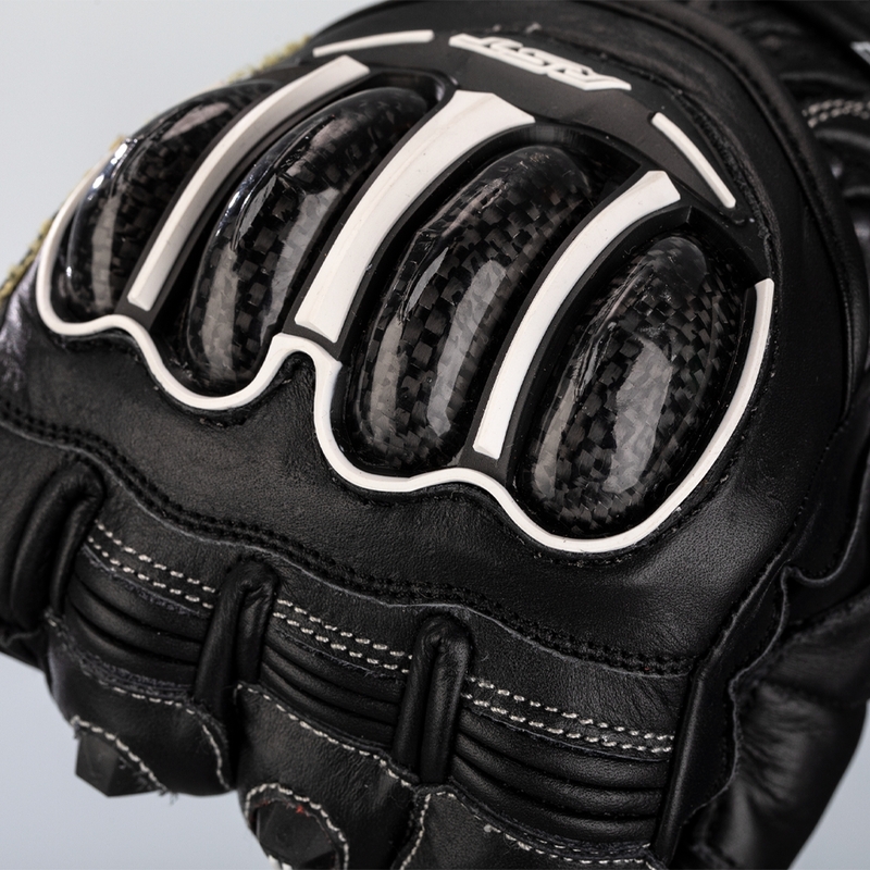 RST TracTech Evo 4 Leder Handschuhe Schwarz Größe S
