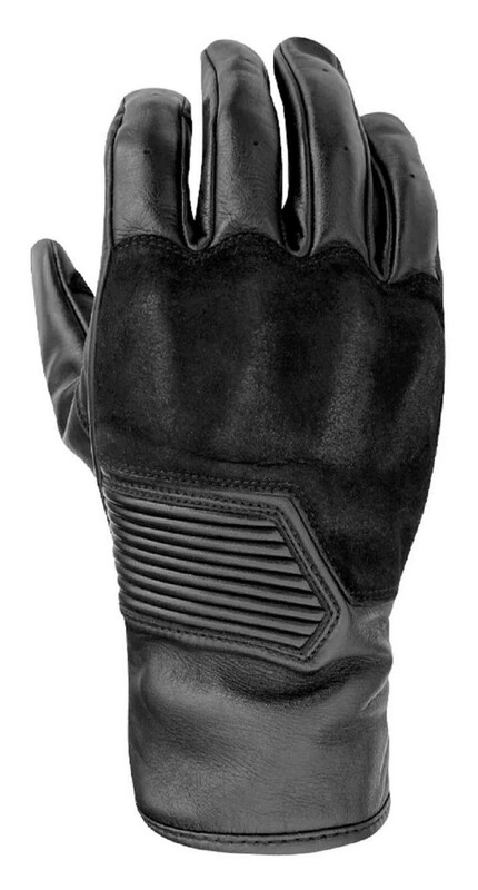 RST Crosby Handschuhe Leder Schwarz Größe S
