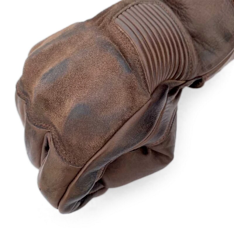 RST Crosby Handschuhe Leder Braun Größe L