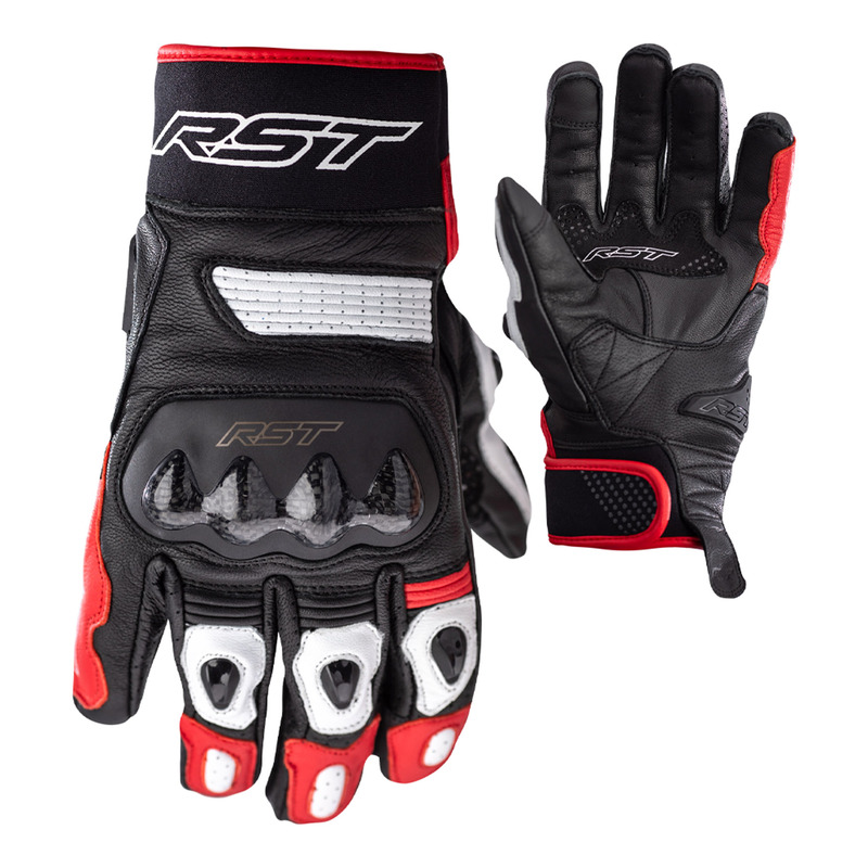 RST Freestyle II Handschuhe Leder Rot Größe XXL