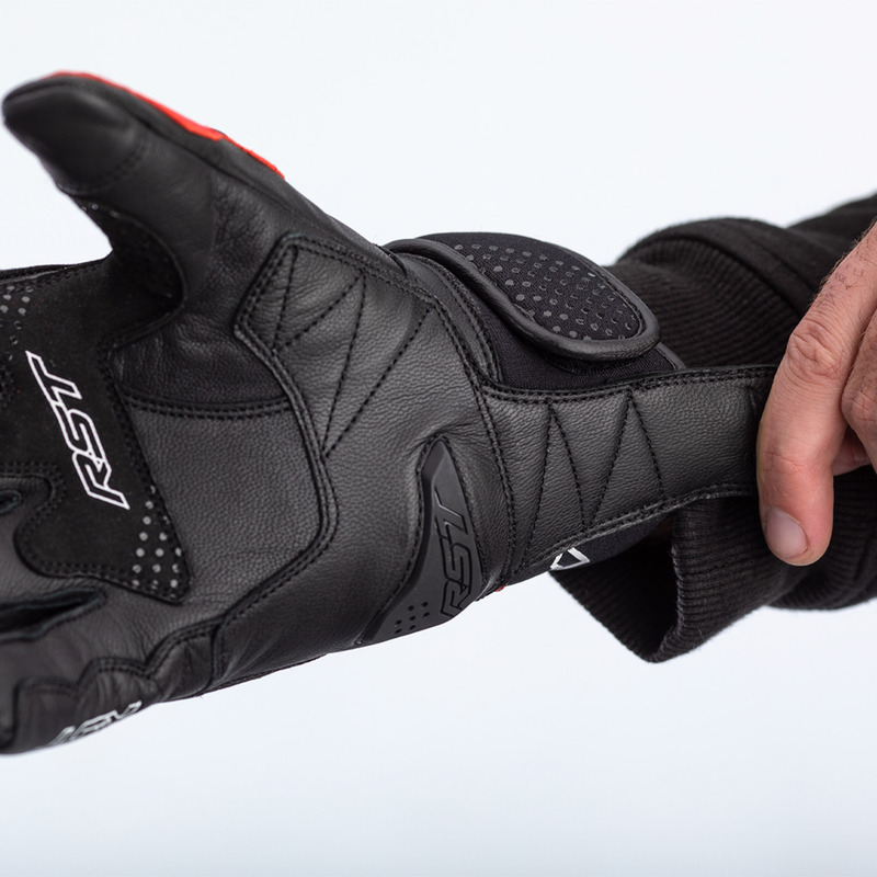 RST Freestyle II Handschuhe Leder Rot Größe XXL