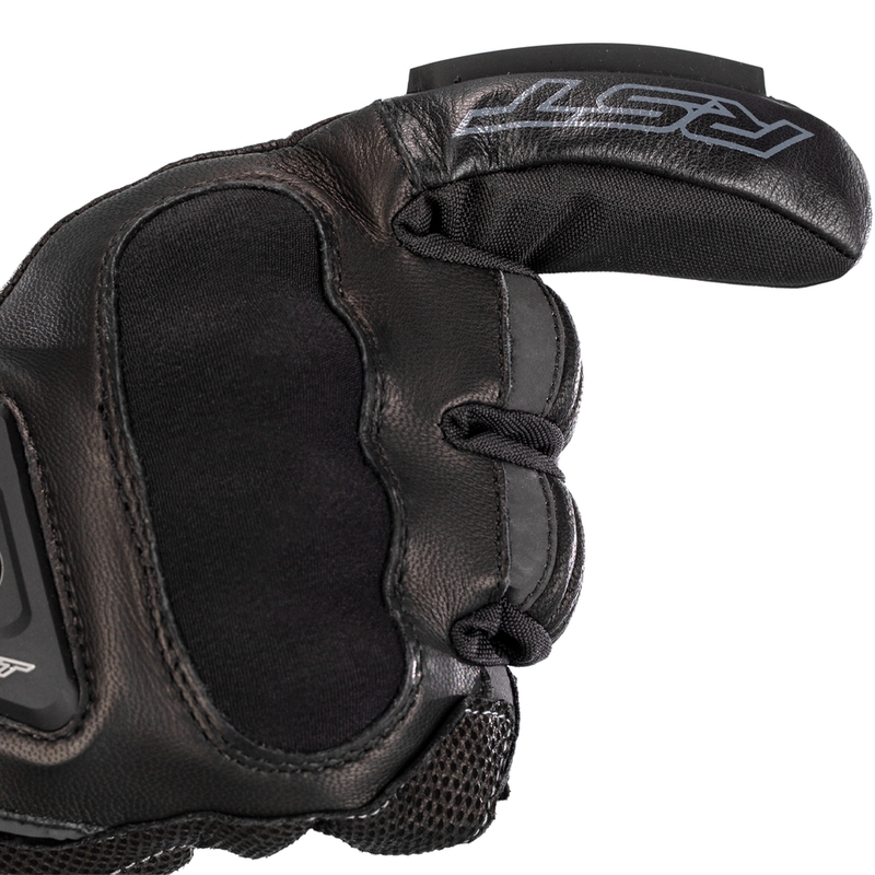RST Paragon 6 Heated Waterproof Handschuhe Leder/Textil Schwarz Größe L