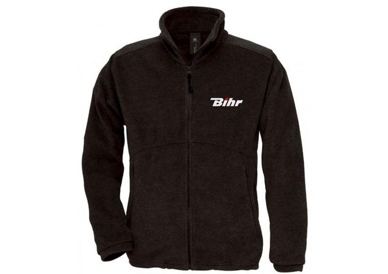 BIHR Fleece-Jacke - Schwarz Größe XL