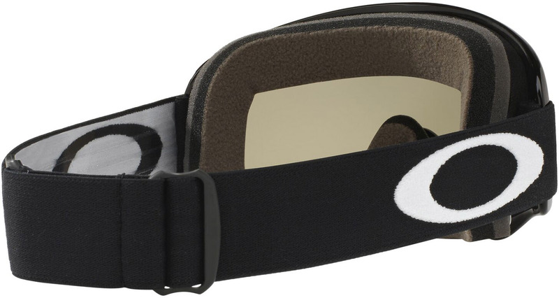 OAKLEY XS O Frame MX Sand Goggle Jet Black Dark Grey + Clear Lens