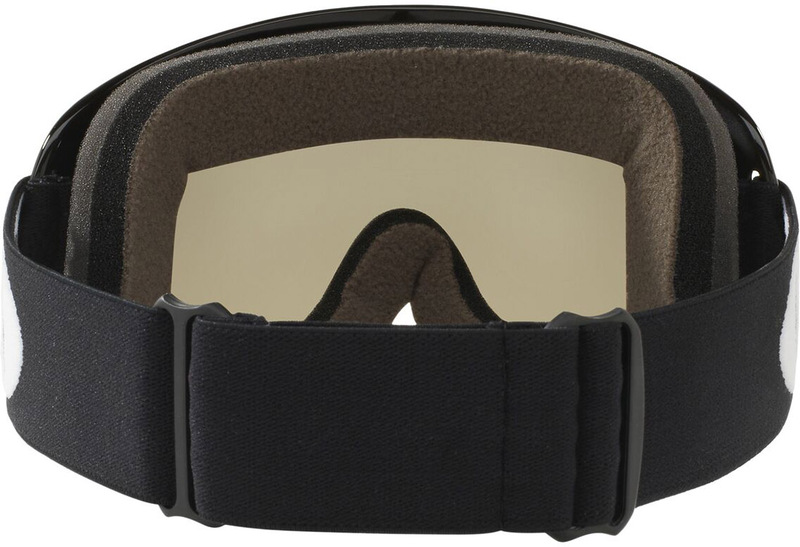 OAKLEY XS O Frame MX Sand Goggle Jet Black Dark Grey + Clear Lens