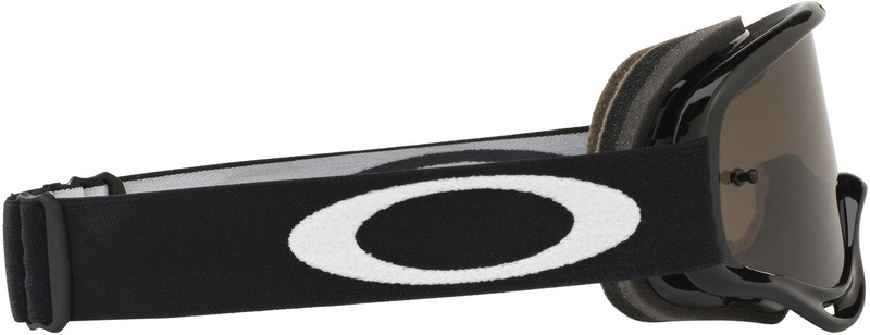 OAKLEY XS O Frame MX Sand Goggle Jet Black Dark Grey + Clear Lens