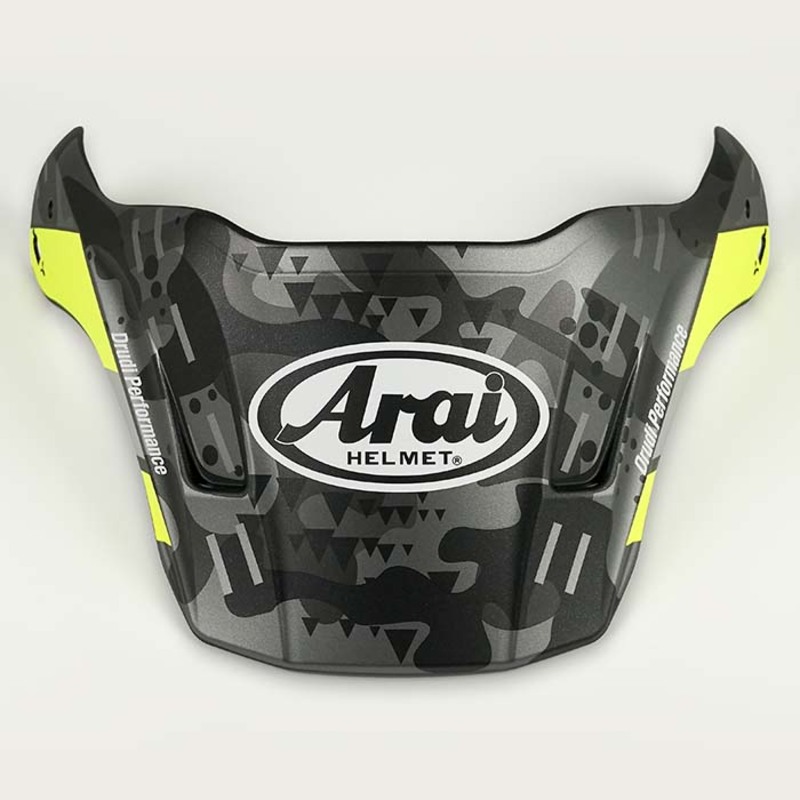 ARAI Tour-X4 Helmschirm Cover Gelb