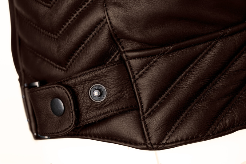 RST Roadster 3 CE Lederjacke - Braun Größe 3XL