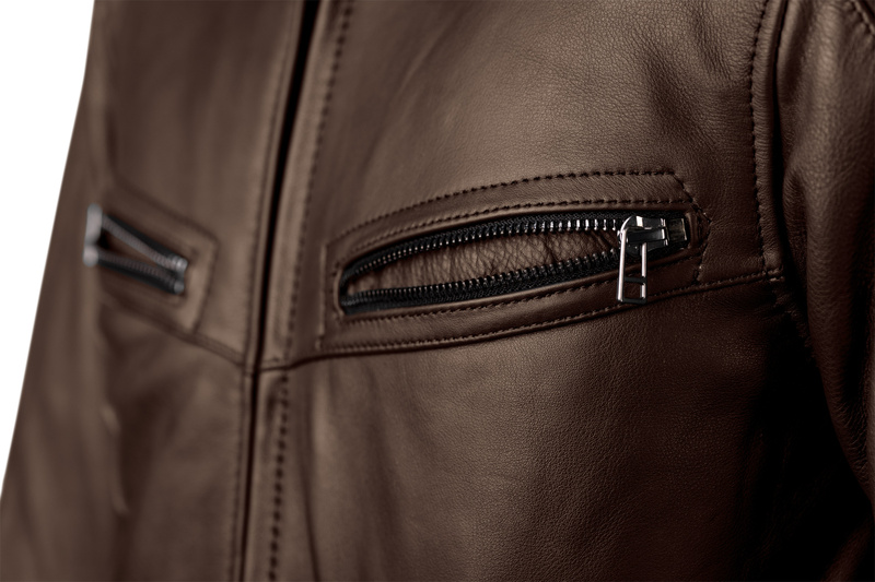 RST Roadster 3 CE Lederjacke - Braun Größe 3XL