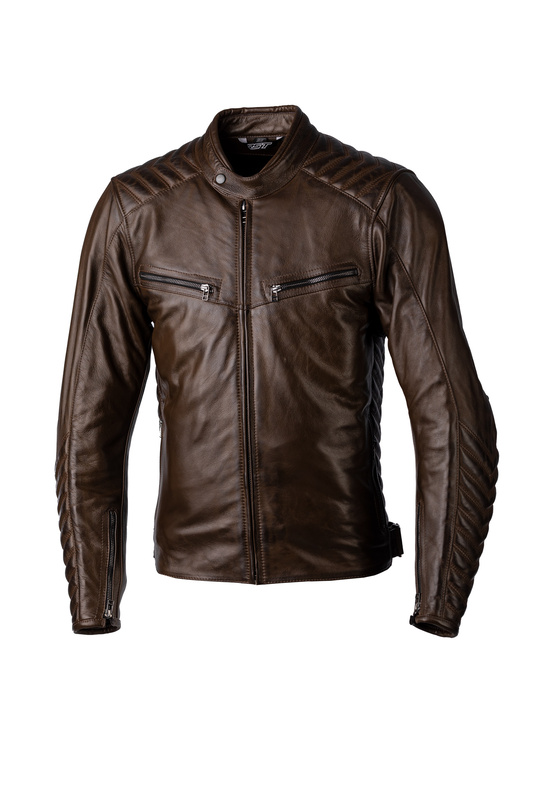 RST Roadster 3 CE Lederjacke - Braun Größe 4XL