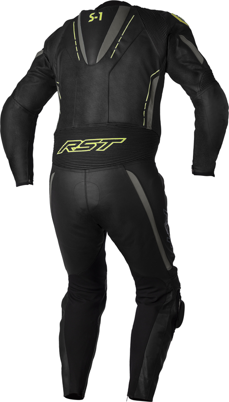 RST S1 CE Lederkombi - Neon Gelb