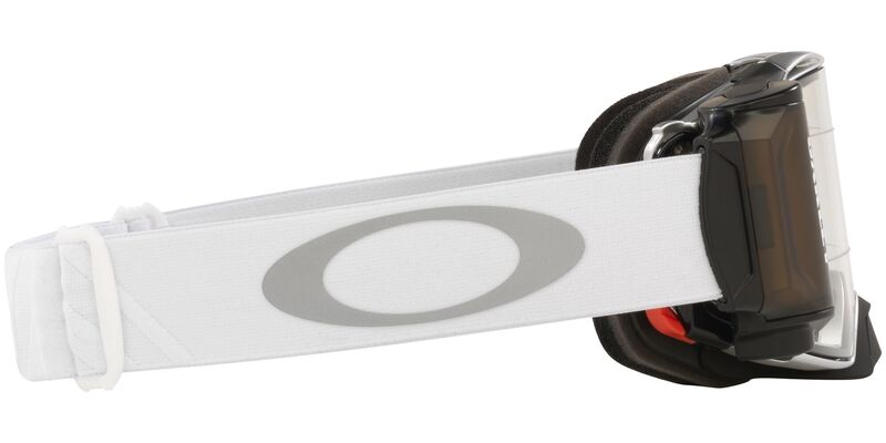 OAKLEY Airbrake MX Goggle - Tuff Blocks White Race-Ready Roll-Off Clare Linse